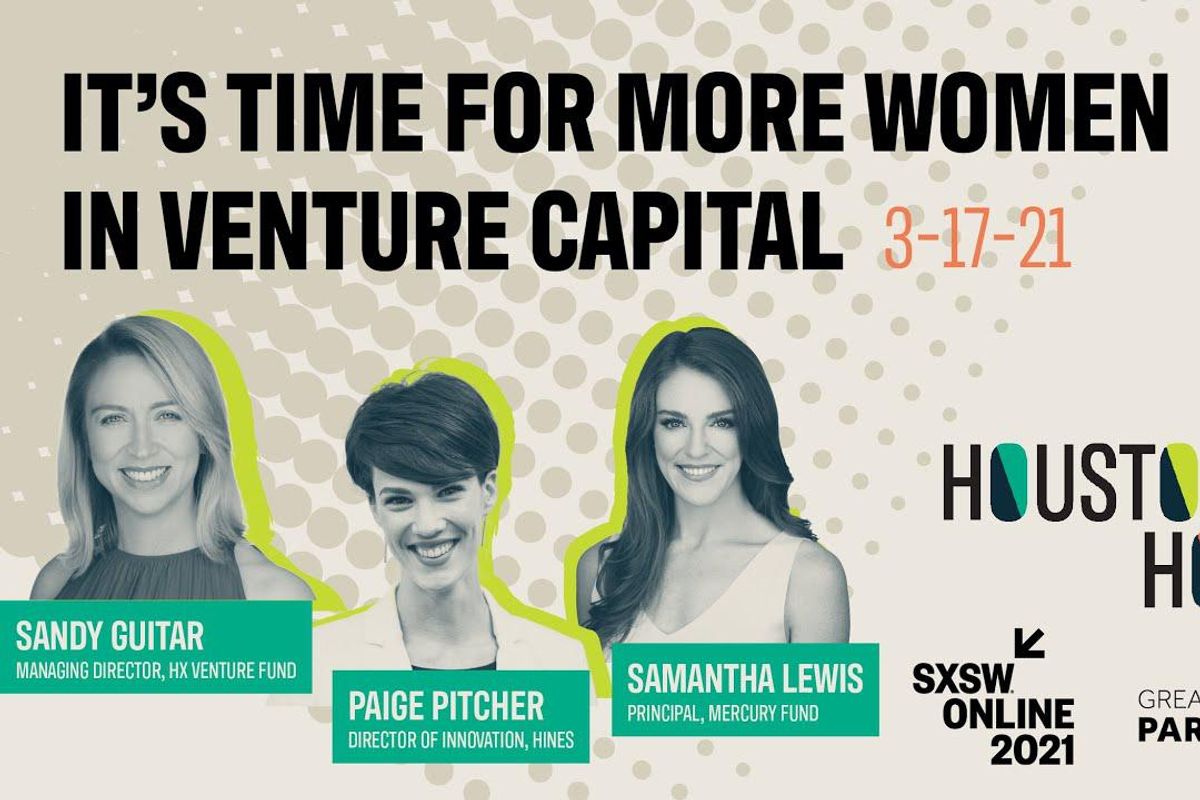 Panel: It's time for more women in venture capital