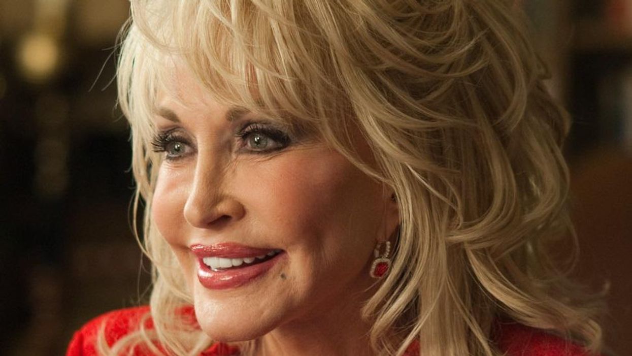 An ice cream flavor made especially for Dolly? Maybe it will taste like angel food cake