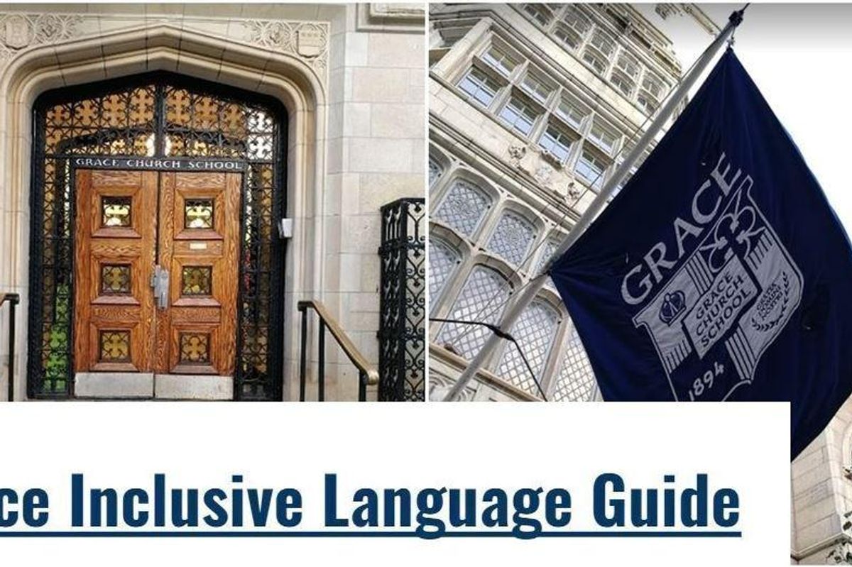 New York private school shows students how to refer to non-parental guardians in the most inclusive way