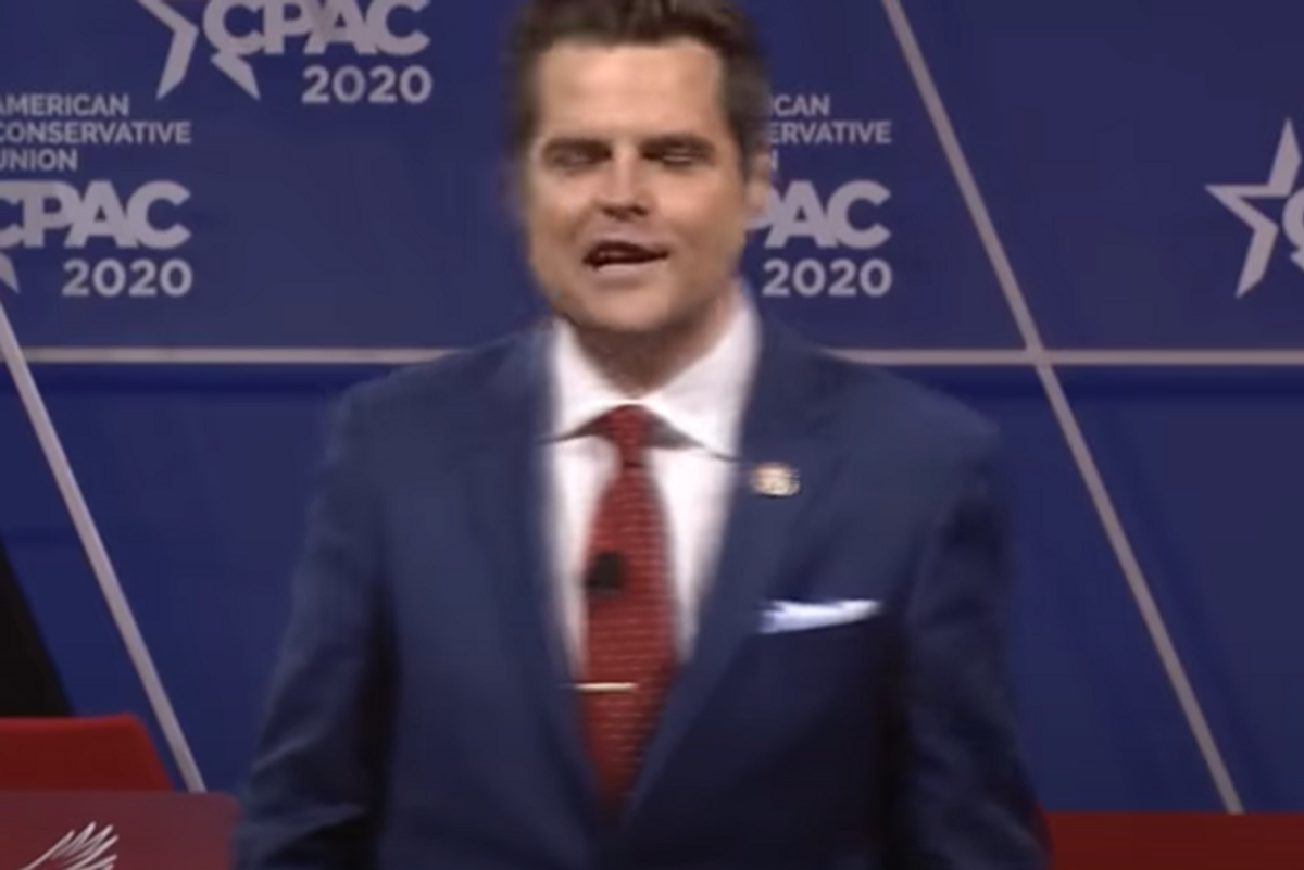 Matt Gaetz Tried To Get Trump To Pardon Him For, You Know, Whatever