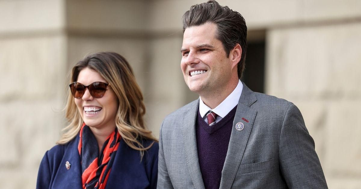Matt Gaetz's Fiancée Gets Some Blunt Advice After Sharing Photo Of Gaetz's TV Interview Outfit
