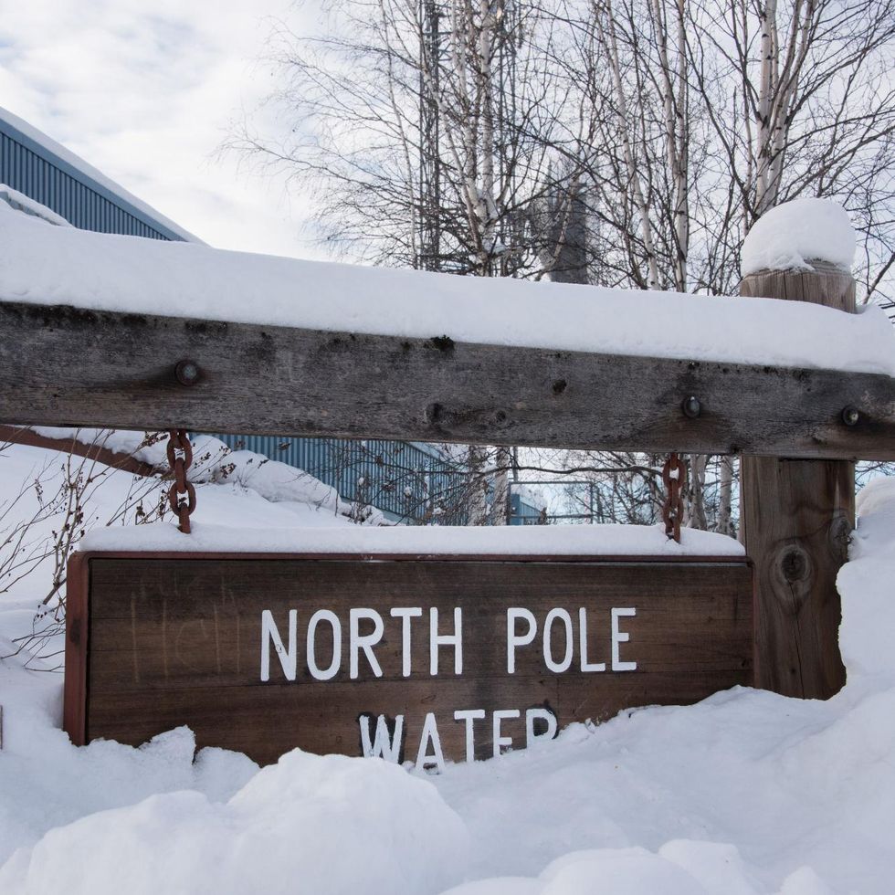 north pole water
