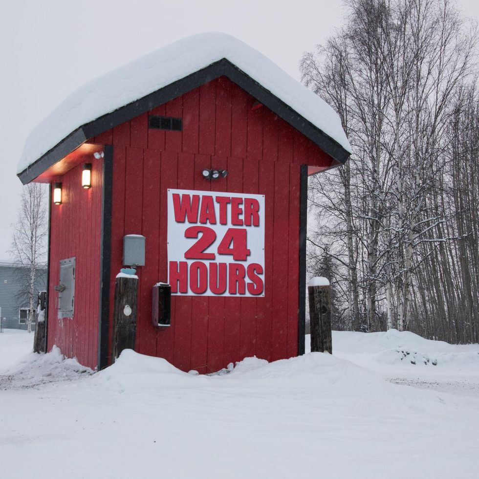 north pole water