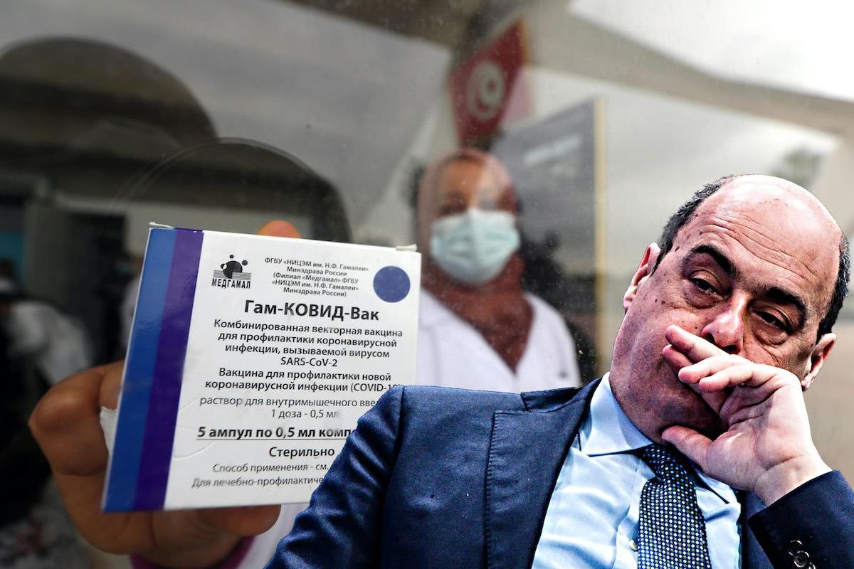 Sulla produzione di vaccino Sputnik Pd e Zingaretti stanno zitti e Mosca