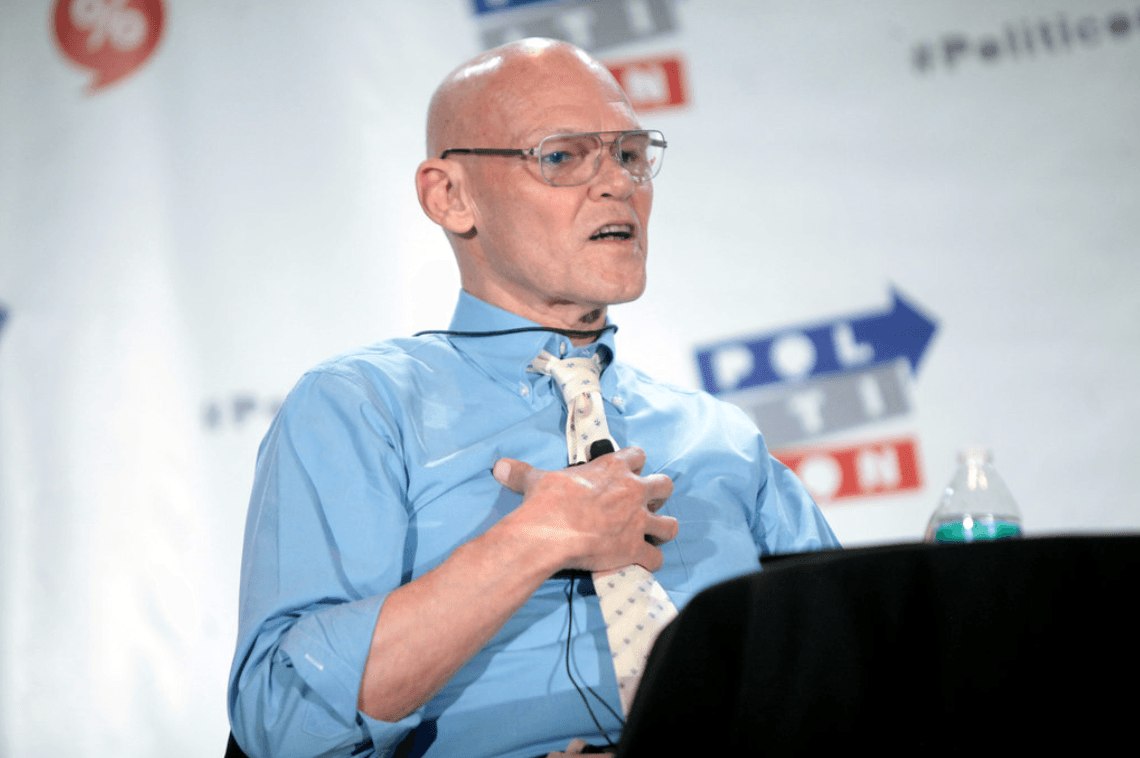 Veteran Democratic strategist James Carville