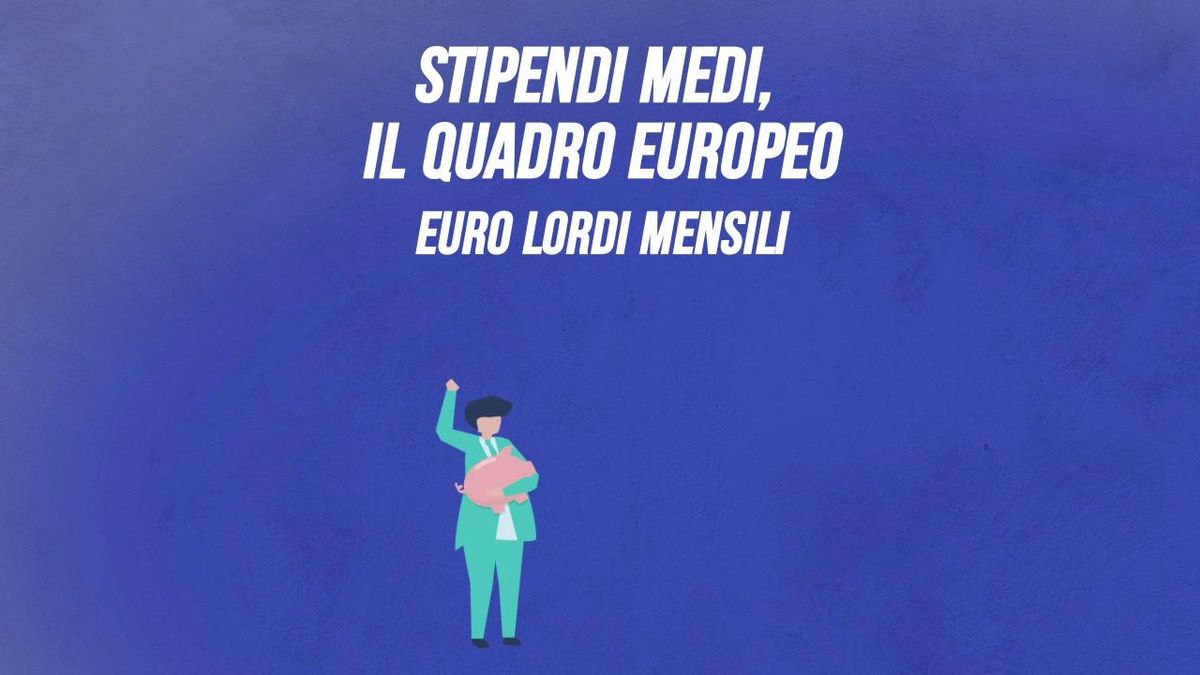 Stipendi medi, il quadro europeo