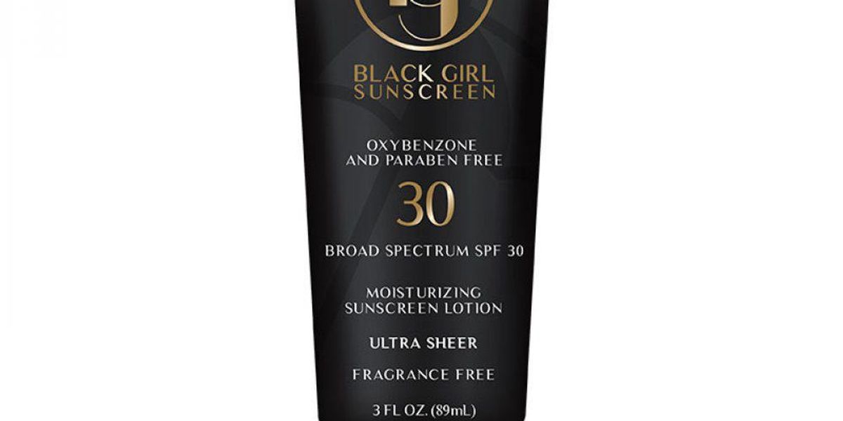Black Girl Sunscreen Moisturizing Sunscreen Lotion SPF 30