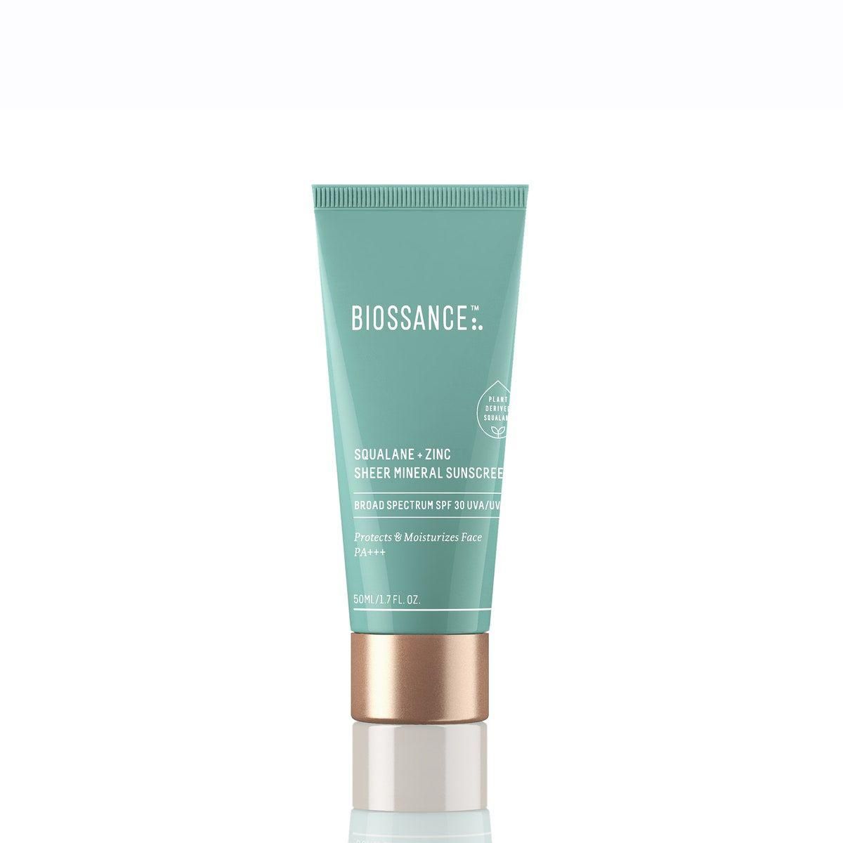 biossance squalane sunscreen spf 45
