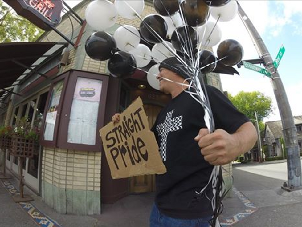 Walk Of Shame: No One Came To This Straight Pride Parade