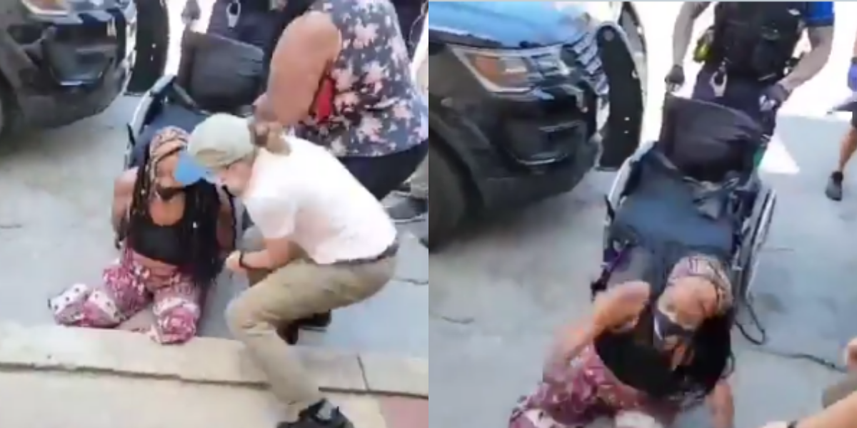 Protesters Allege Austin Police Dumped Quadruple Amputee Activist Whitney Mitchell Out of Her Wheelchair: Fiancée of Garrett Foster was attending police brutality protest - News - The Austin Chronicle