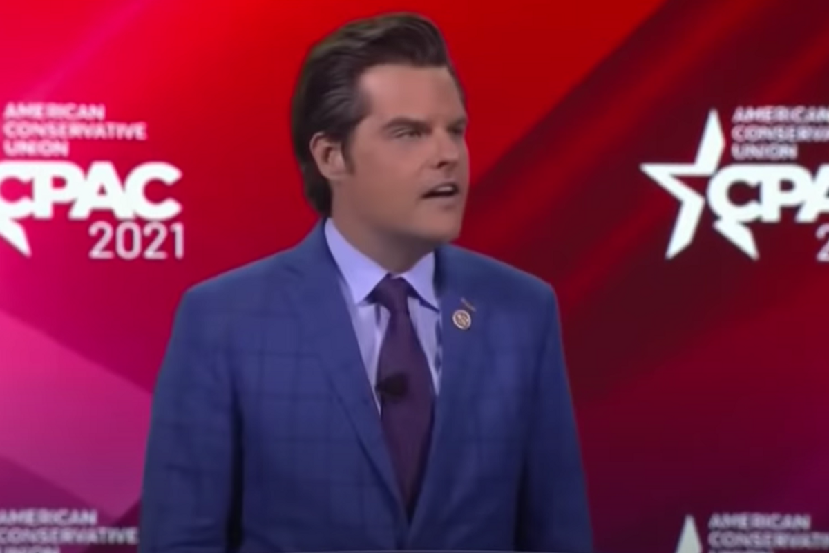 That Time Matt Gaetz Stood Up For Floridians' Sacred Right To Revenge Porn