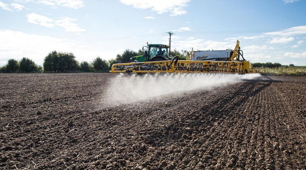 pesticide spraying