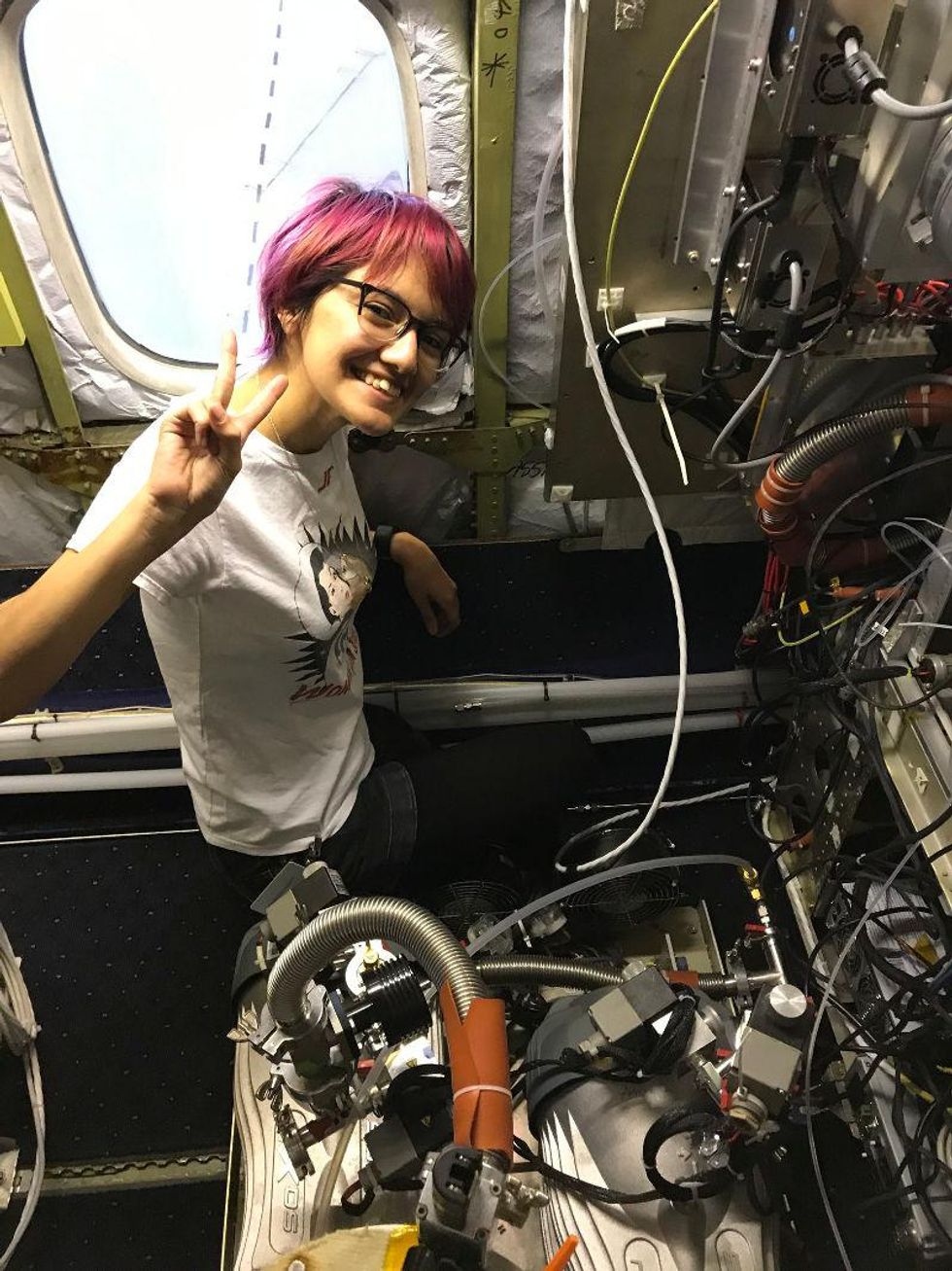 Testing air pollution wildfire