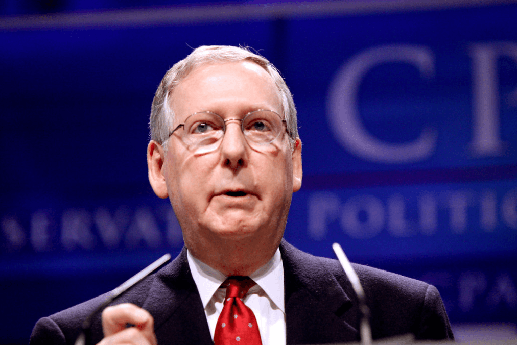 Senate Minority Leader Mitch McConnell
