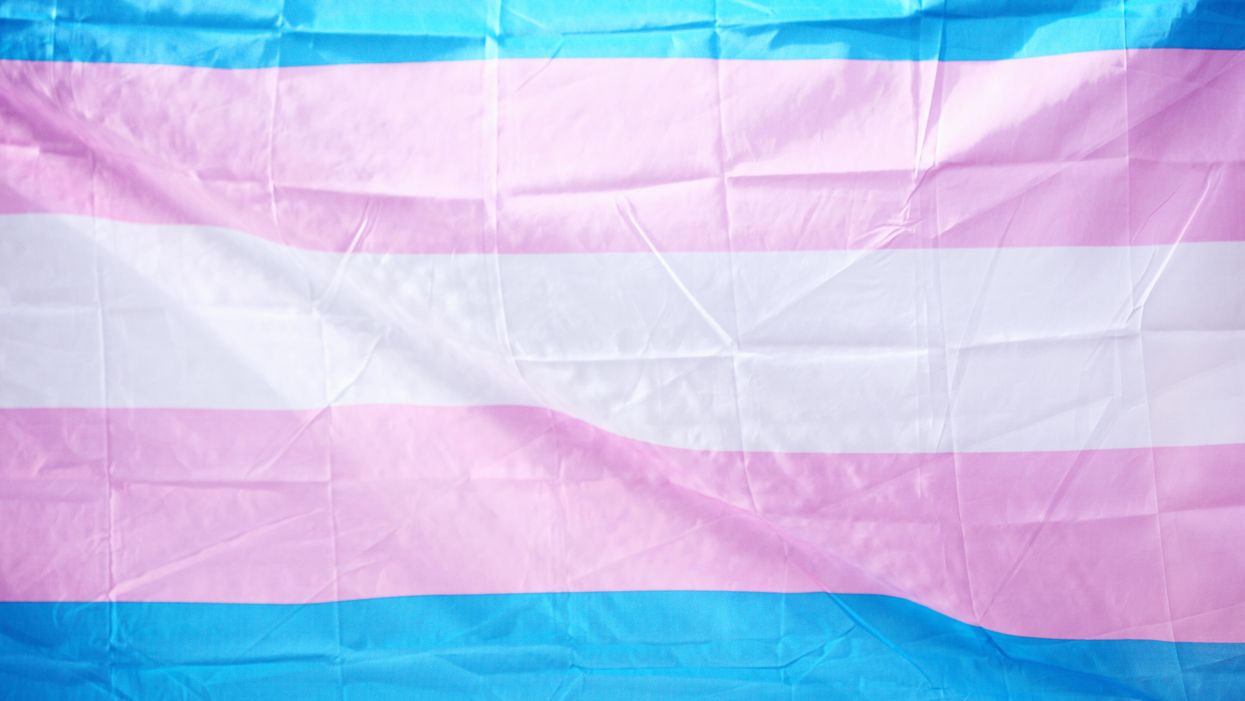 Transgender pride flag