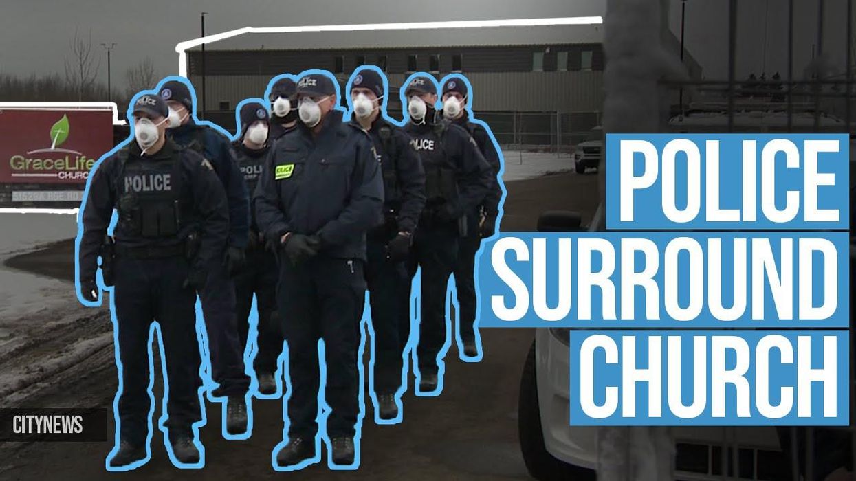 ‘Just like China’: Police at Canadian church force Christians UNDERGROUND
