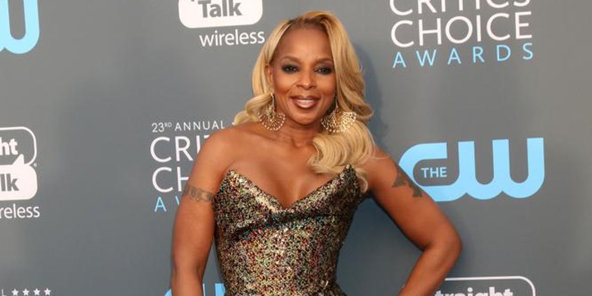 Mary J. Blige Says That During Tough Times She Listens To A Lot Of...Mary J. Blige