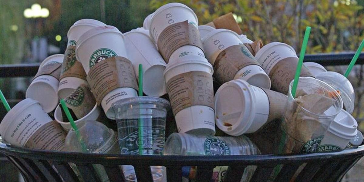 Follow Starbucks' lead and ditch disposable cups