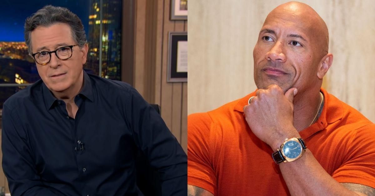 Stephen Colbert Is Begging Dwayne 'The Rock' Johnson Not To Run For President—And He's Got A Point