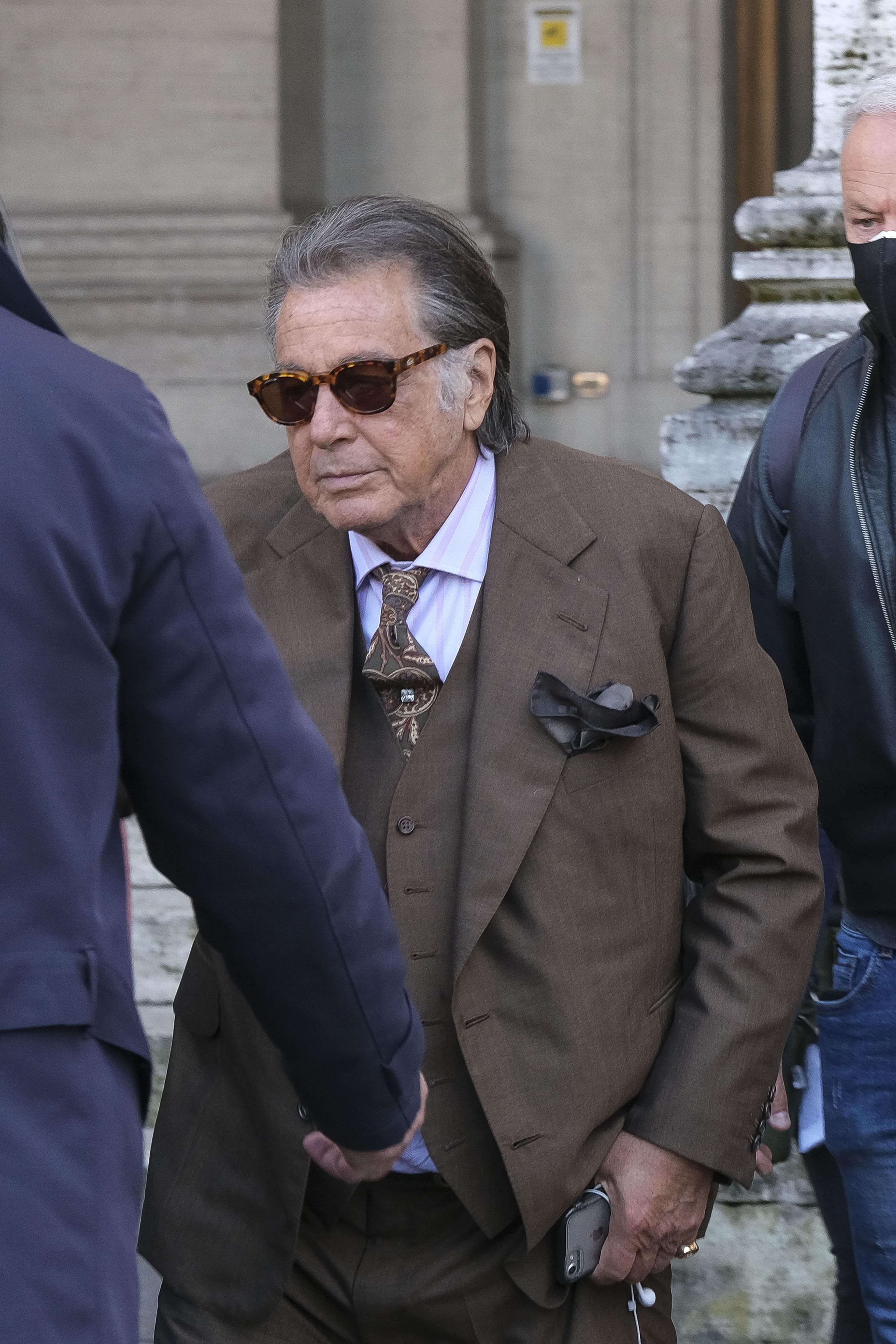 al pacino in gucci