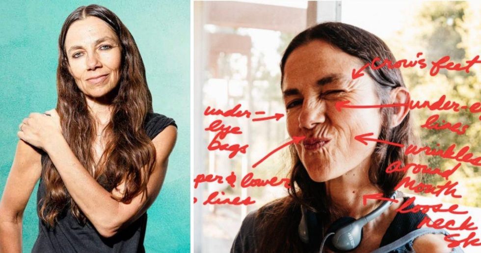 Justine Bateman Boldly Embraces Her Aging Face Putting A New Spin On Aging Goals Upworthy