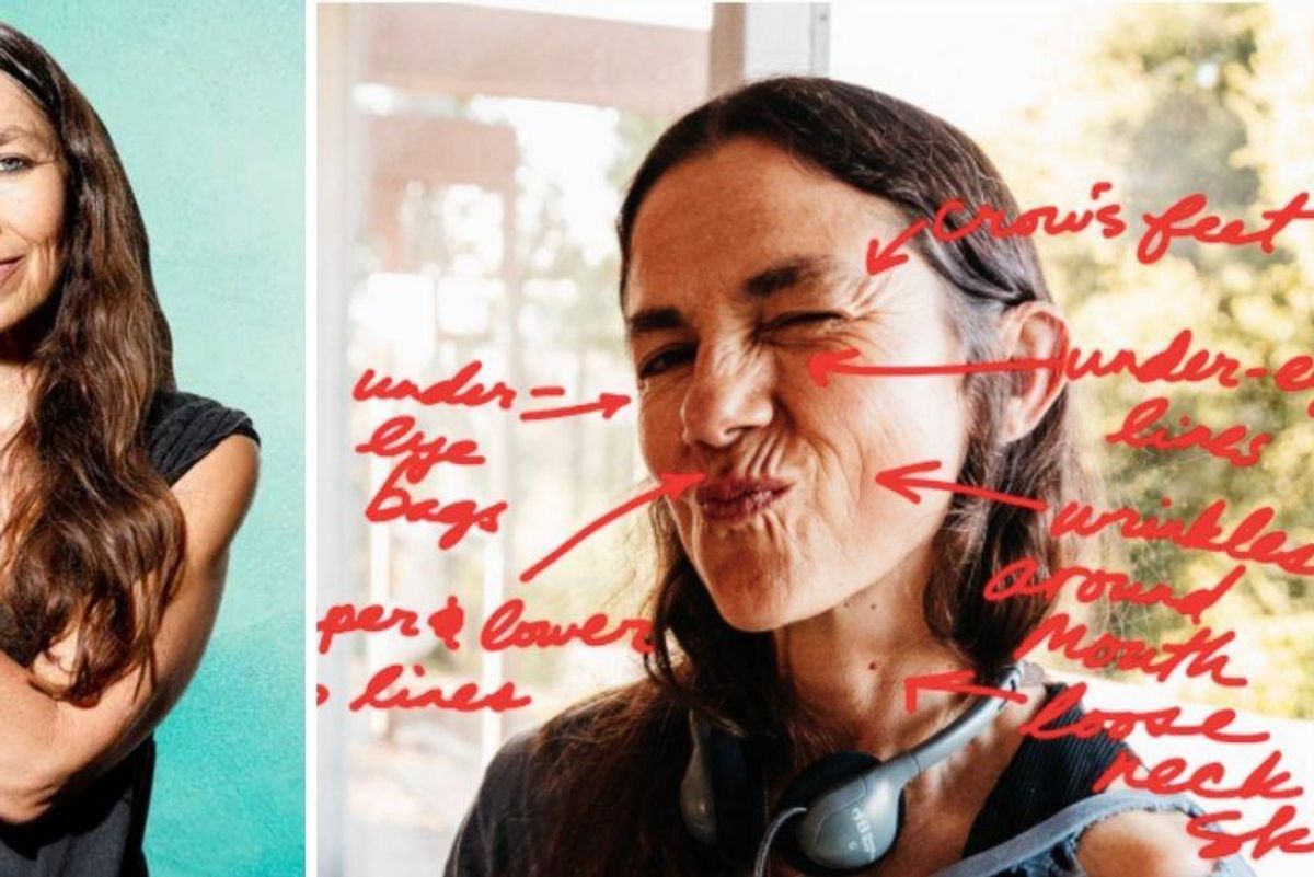 Justine Bateman boldly embraces her aging face, putting a new spin on 'aging goals'