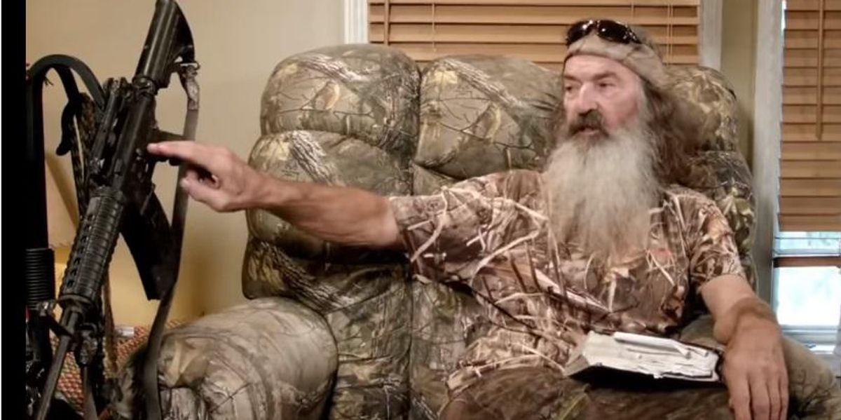 Phil Robertson The Anti Gun Crowd Is Focusing On The Wrong Weapon Theblaze Phil Robertson The Anti Gun Crowd Is Focusing On The Wrong Weapon Theblaze