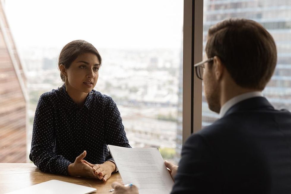 Woman unsure if the job is right for her