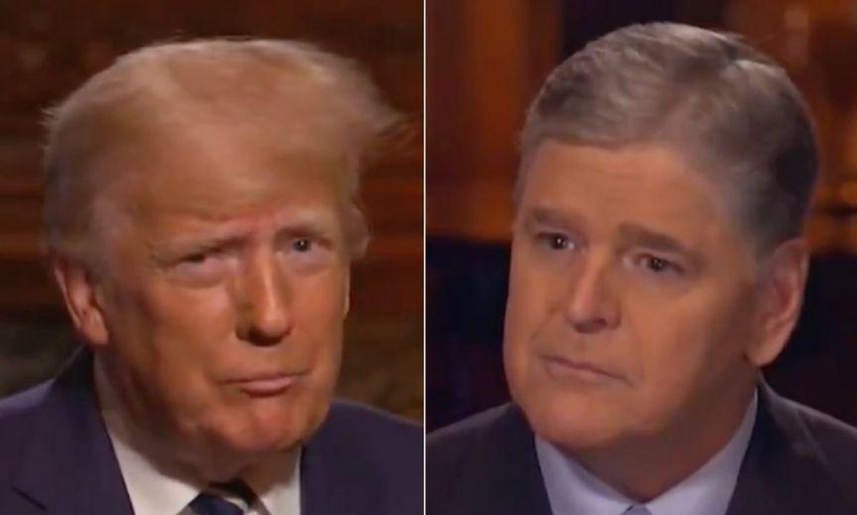 Sean Hannity Slammed for Kissing Up to Trump With 'Insane' Compliment