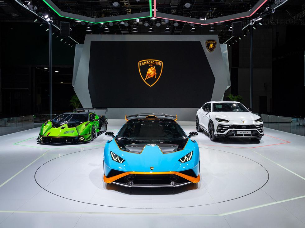 Lamborghini at Auto Shanghai 2021