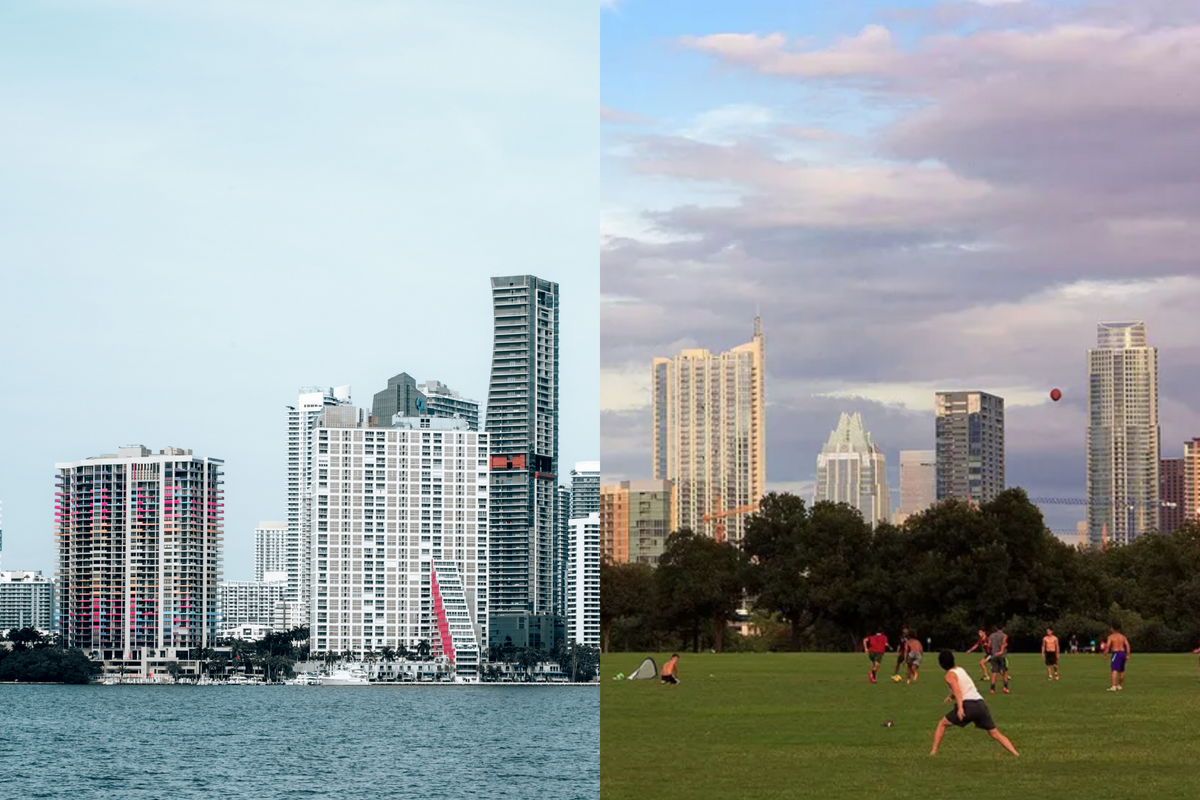 Miami vs Austin: Sunbelt cities draw Californians, competing for tech-odus transplants