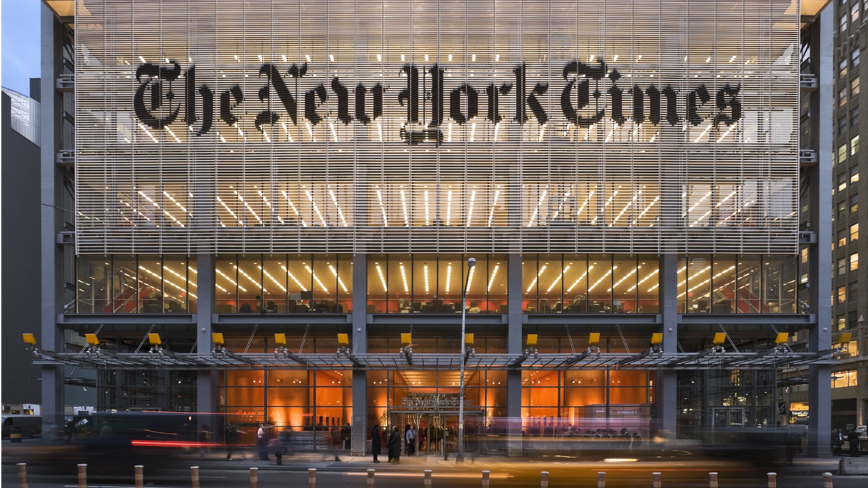 The New York Times building 