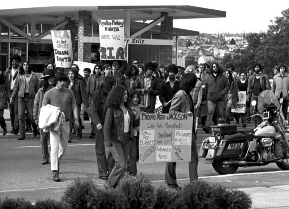 Tribal protest