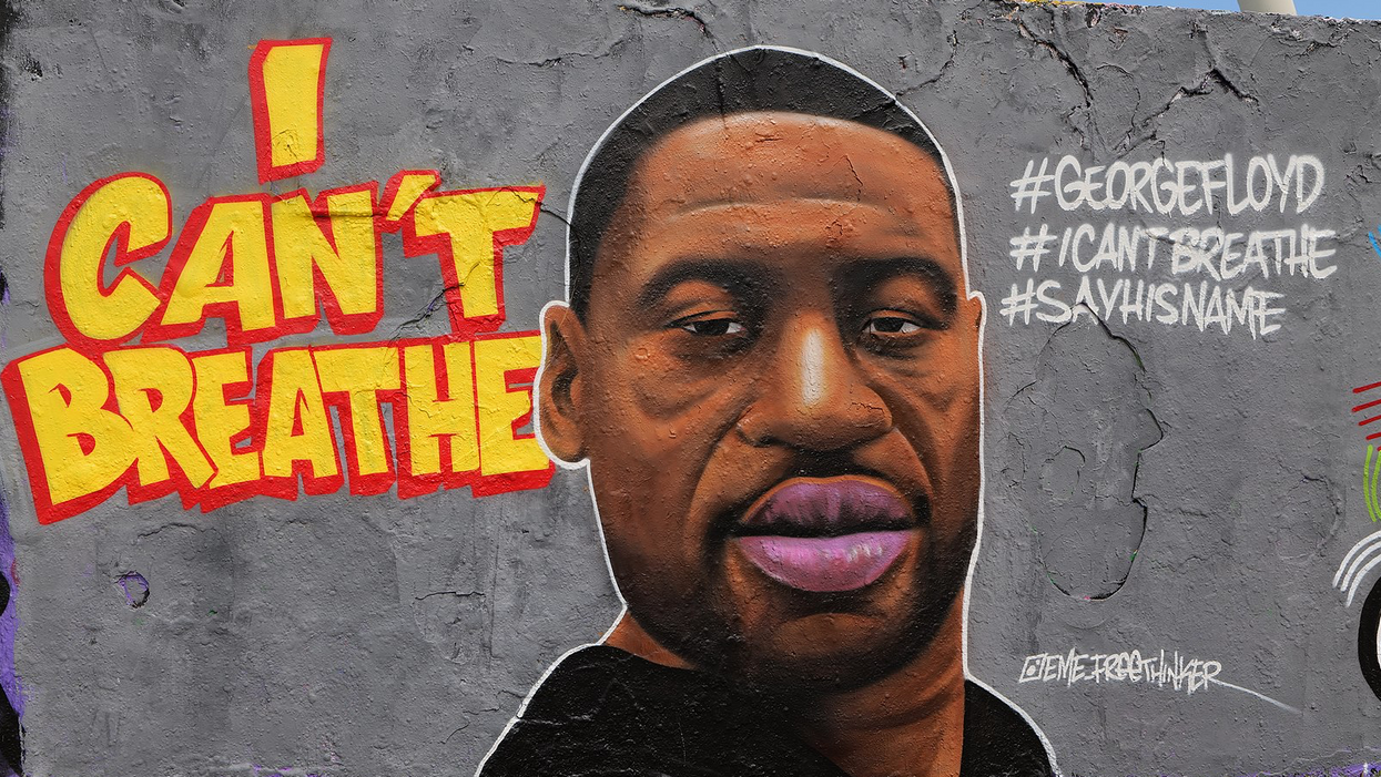 George Floyd mural