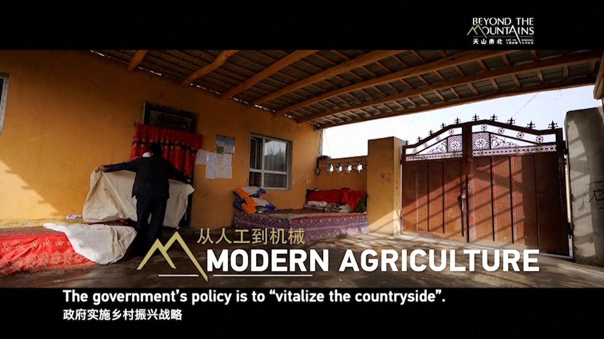 Il documentario di Cctv dallo Xinjiang - L'agricoltura moderna
