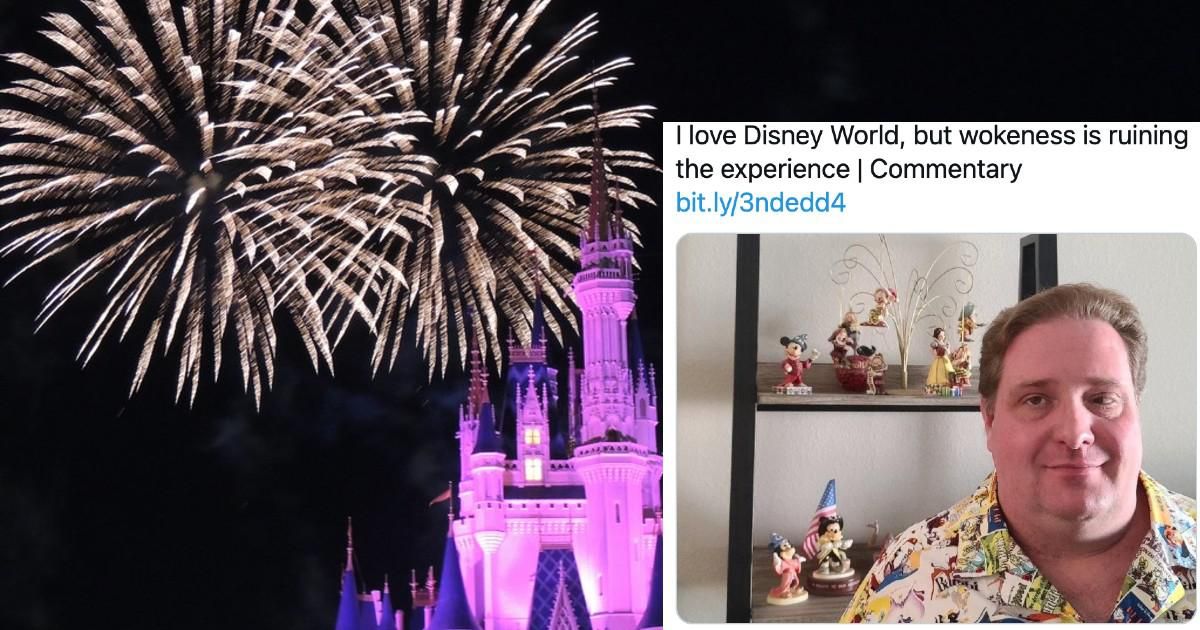 A Disney fan complained that 'wokeness is ruining' the Magic Kingdom and the responses are great