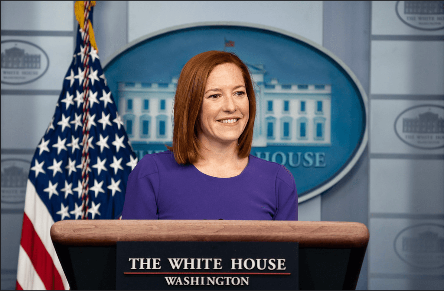 Jen Psaki Shuts Down Reporter's Lies About Biden And Police