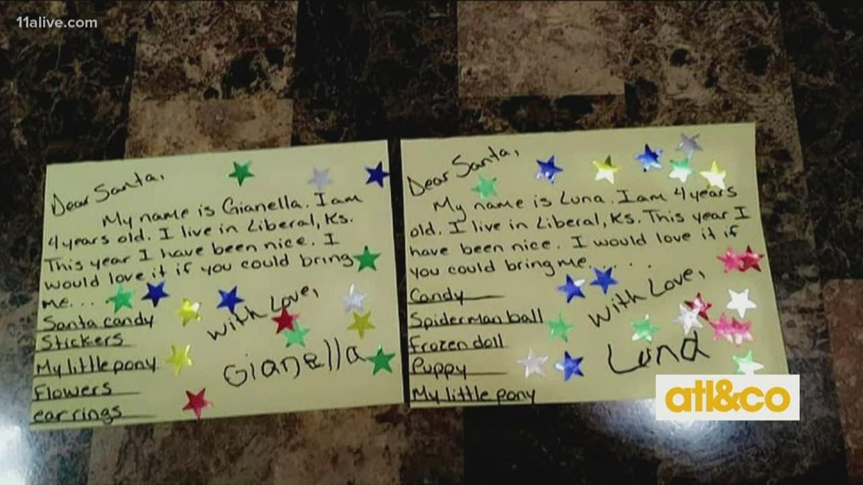 Louisiana man drives 600 miles to give young girls a puppy after finding their Christmas lists in a tree