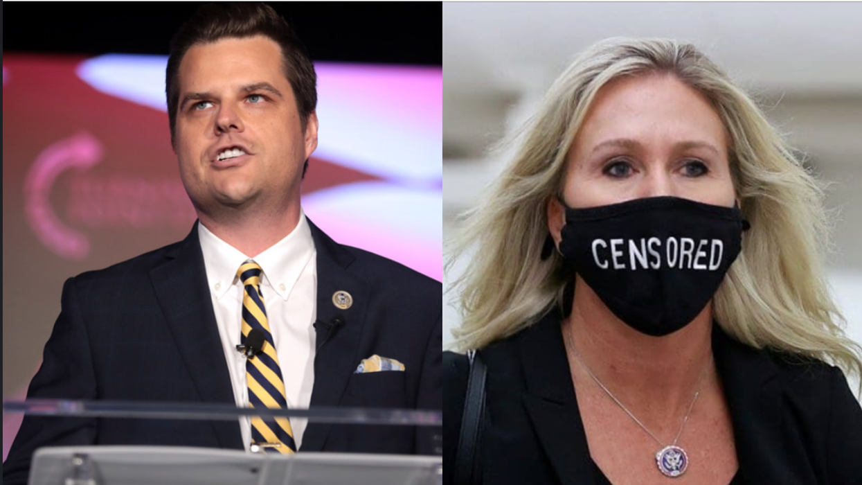 Rep. Matt Gaetz and Rep. Marjorie Taylor Greene