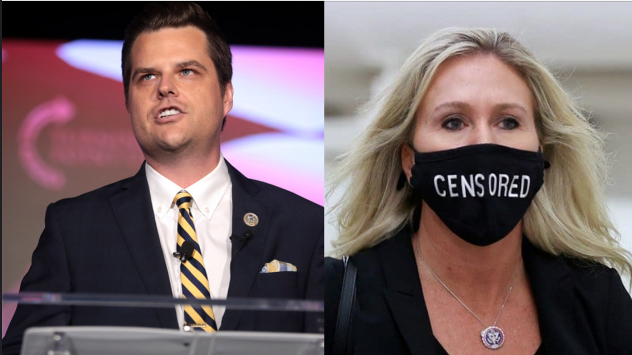 Rep. Matt Gaetz and Rep. Marjorie Taylor Greene