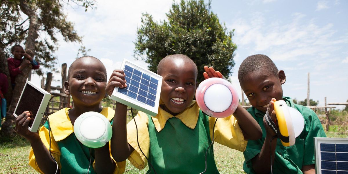 África energía solar limpia