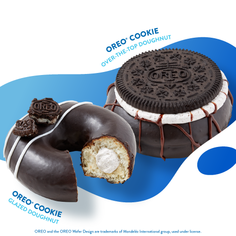 Krispy Kreme has two new Oreo doughnuts we need to try now