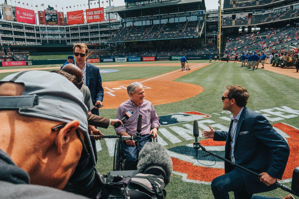 Abbott will not throw the Texas Rangers' first pitch after MLB controversy