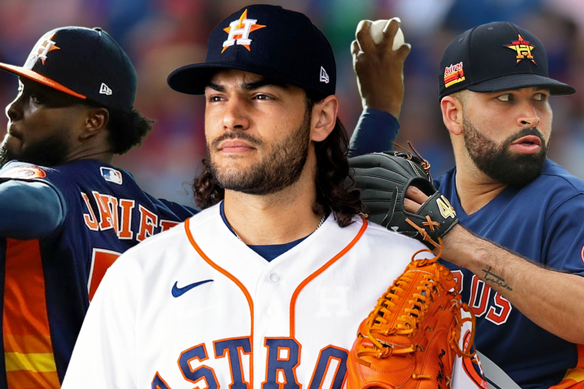 Astros Cristian Javier, Lance McCullers, Jose Urquidy