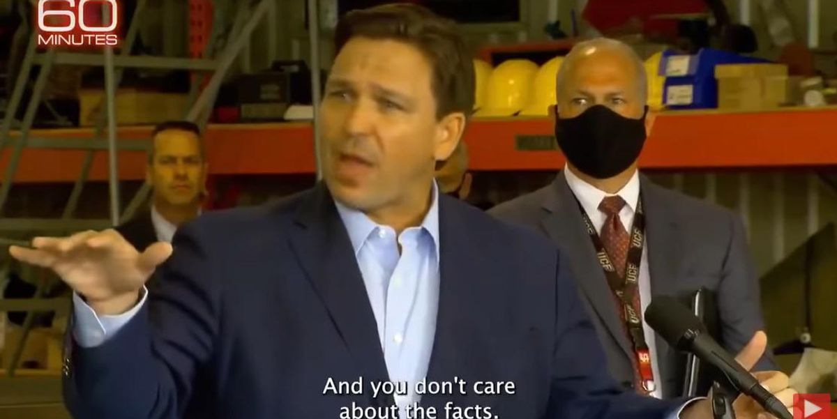 WATCH: Before-and-after video shows how '60 Minutes' edited Gov. Ron DeSantis' answer to smear him