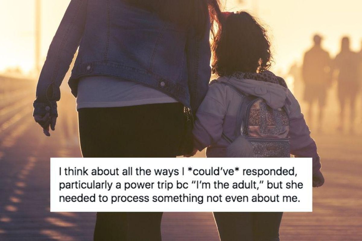 Mom shares a beautiful positive parenting example when her 6-year-old was rude to her