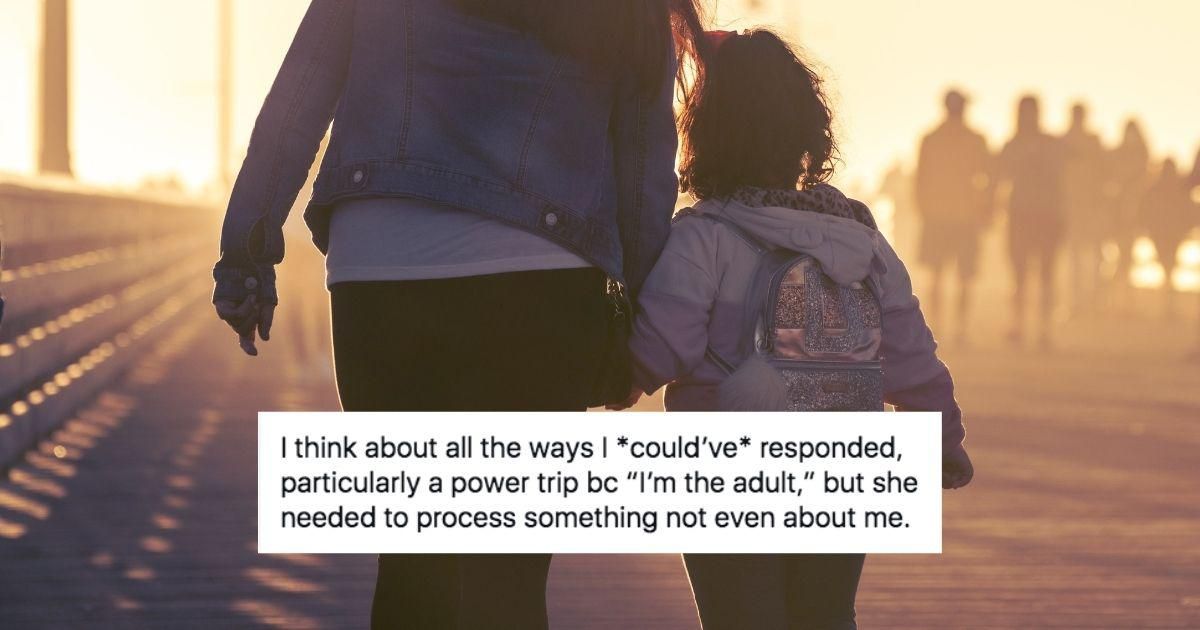 Mom shares a beautiful positive parenting example when her 6-year-old was rude to her