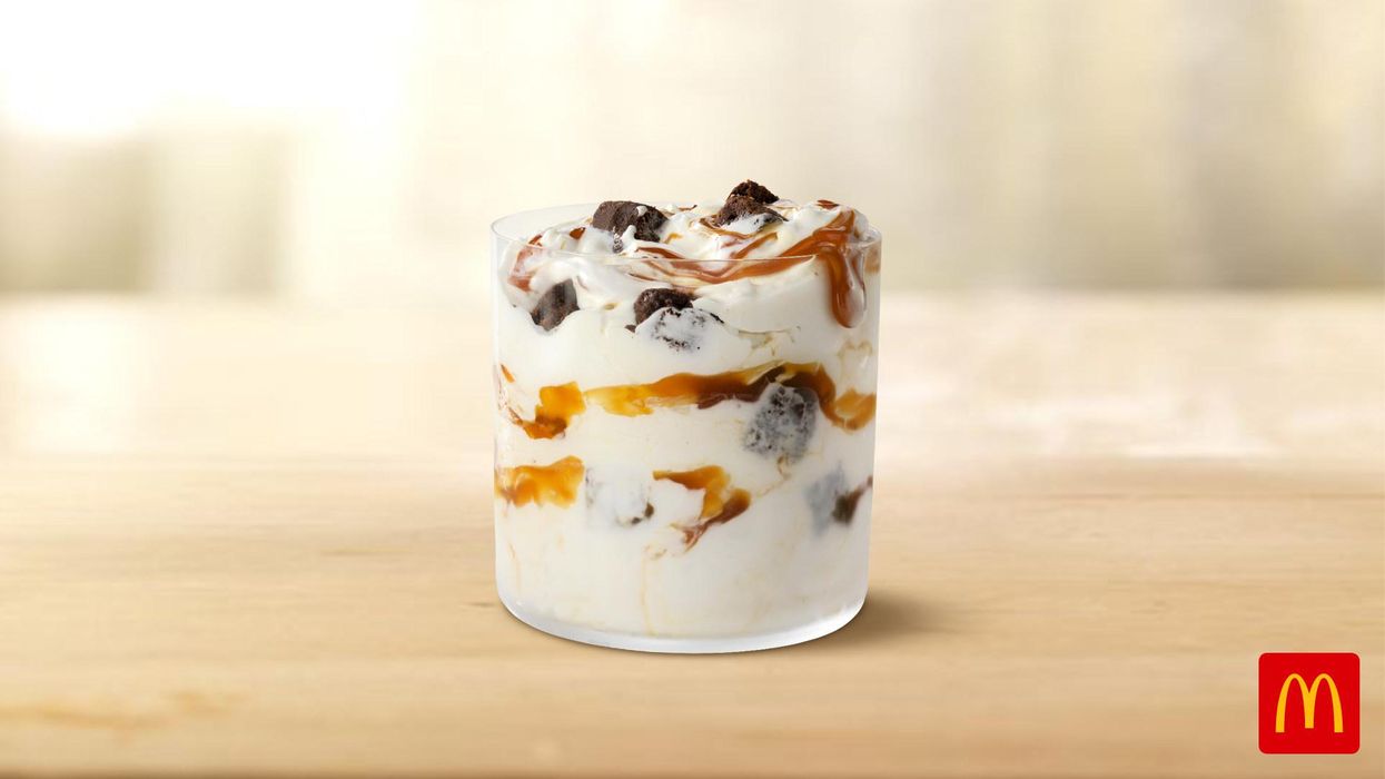 McDonald's adds brownie caramel McFlurry to its menu for limited time