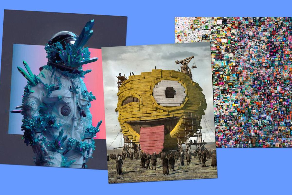 Nel pazzo mondo degli Nft un collage di fotografie vale 70 milioni di dollari