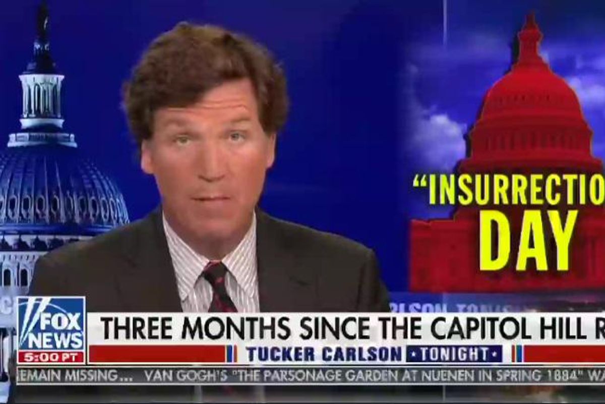 Tucker: Capitol 'Insurrectionists' Just Nice Old Folks Wanting To Chat With Representatives